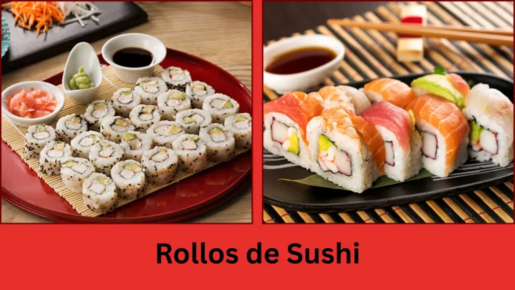 kurai menu Rollos de Sushi