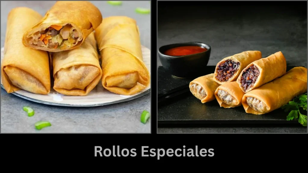 mr sushi menu Rollos Especiales