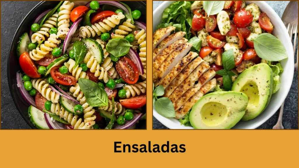cabanna menu Ensaladas