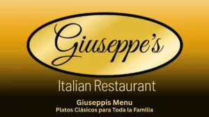 giuseppis menu