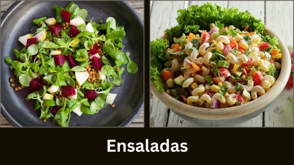 giuseppis menu ensaladas