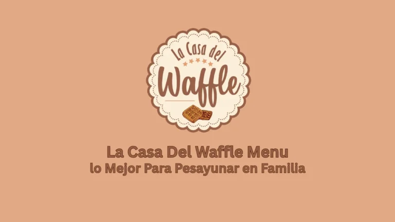 la casa del waffle menu