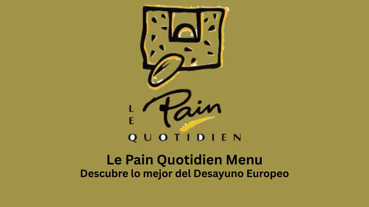 le pain quotidien menu