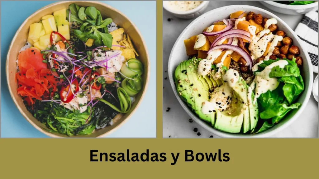 le pain quotidien menu Ensaladas y Bowls