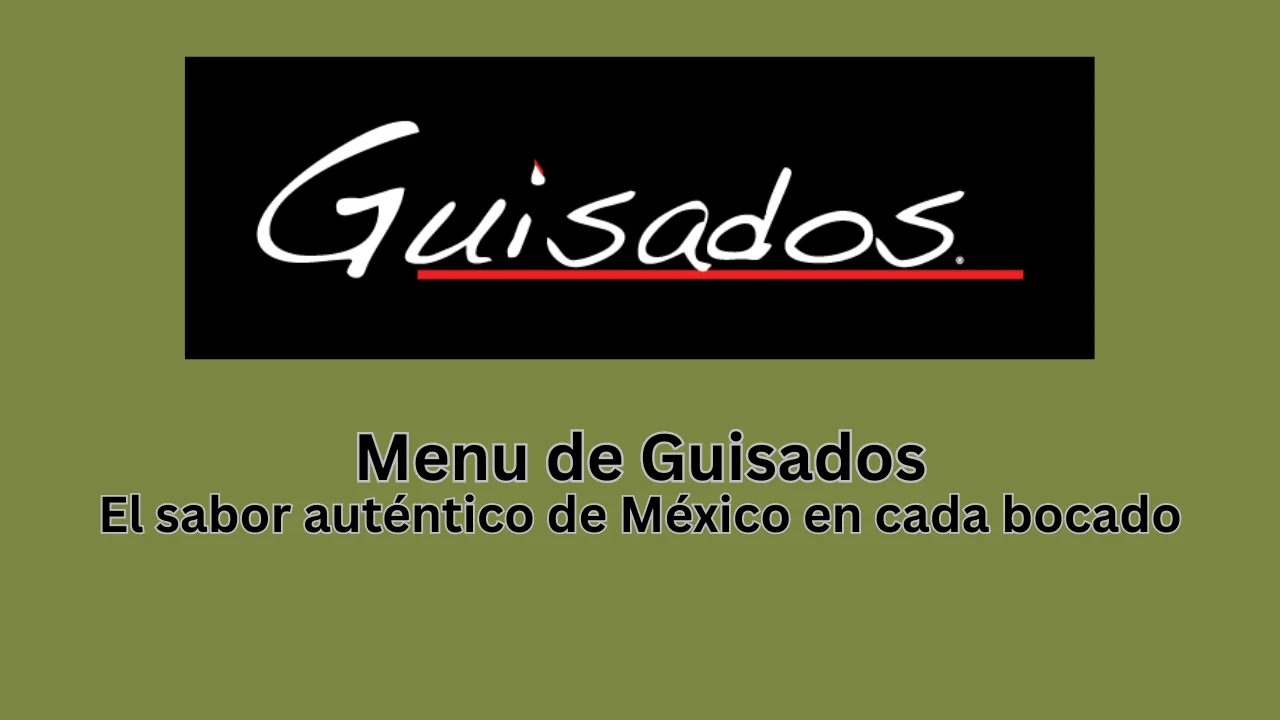 menu de guisados