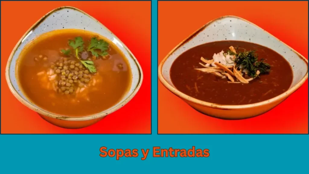 pan envia menu Sopas y Entradas