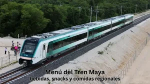 menú del tren maya