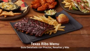 texas ribs menu