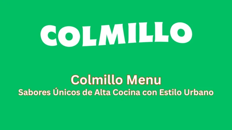 colmillo menu