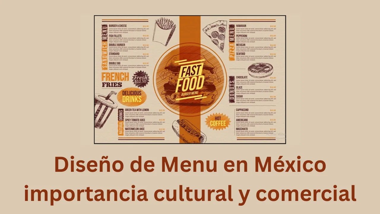 diseño de menu