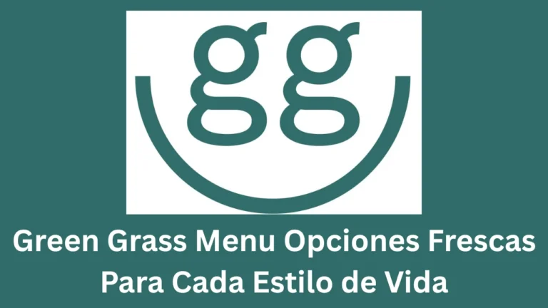 green grass menu