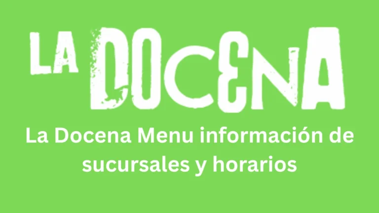 la docena menu