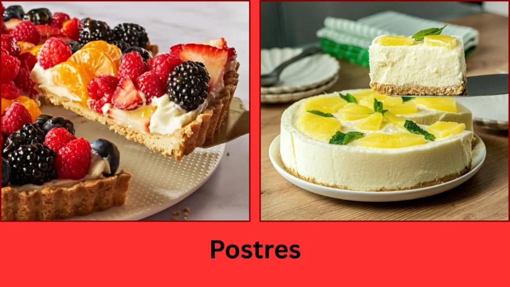 ling ling menu Postres