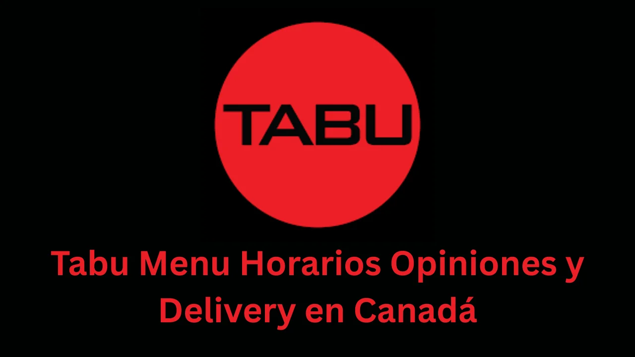 tabu menu