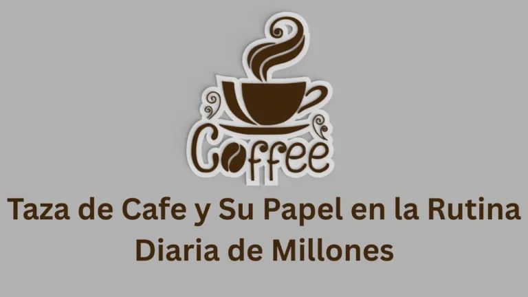 taza de cafe